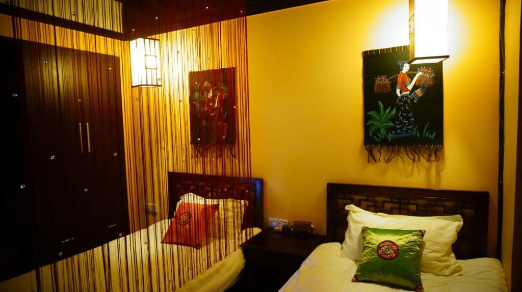 Lijiang Wangjia Courtyard Inn Værelse billede